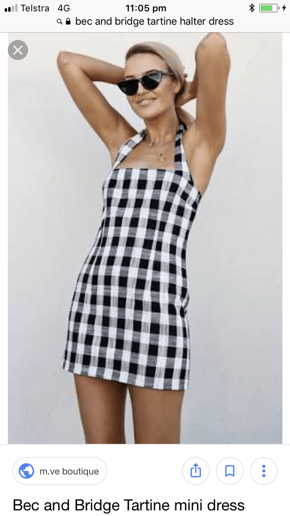 Bec and Bridge Tartine Mini Dress - Image 4