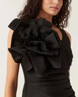 Aje Energy Mini Dress in Black Size 6 for rent on The Volte - image 7