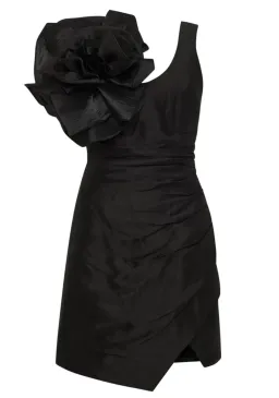 Aje Energy Mini Dress in Black Size 6 for rent on The Volte - image 9