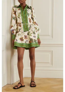 Alemais Birdie Mini Dress In Multi Size 6 for rent on The Volte - image 1