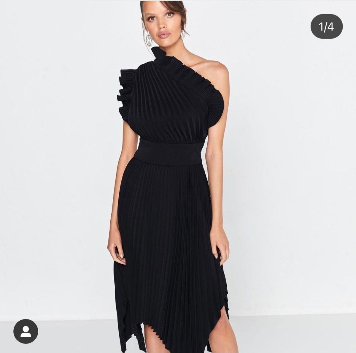 Mossman Lady Like Dress Black Size 16 - Image 1