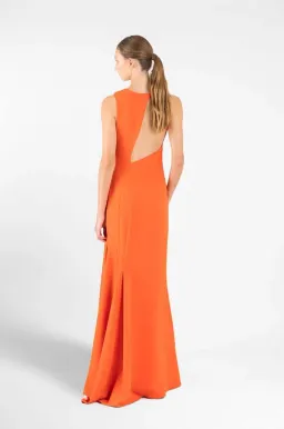 One Fell Swoop Dakota Gown in Chilli Size 8 for rent on The Volte - image 2