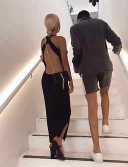 Sir the Label Marcelle Open Back Midi for rent on The Volte - image 1