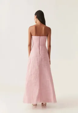 Aje Soundscape Maxi Dress in Chalk Pink Size 8 for rent on The Volte - image 3
