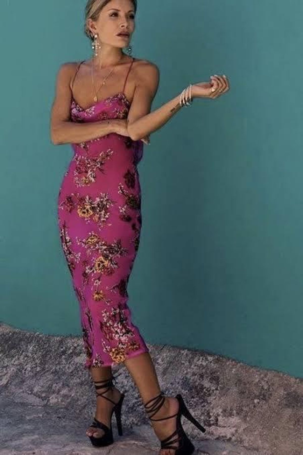 Rat & Boa Kiki Dress Pink Size 6/ XS - Image 1