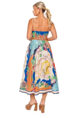 Zimmermann The Alight Picnic Dress in Nautical Map Size 2/Au 12 for rent on The Volte - image 2