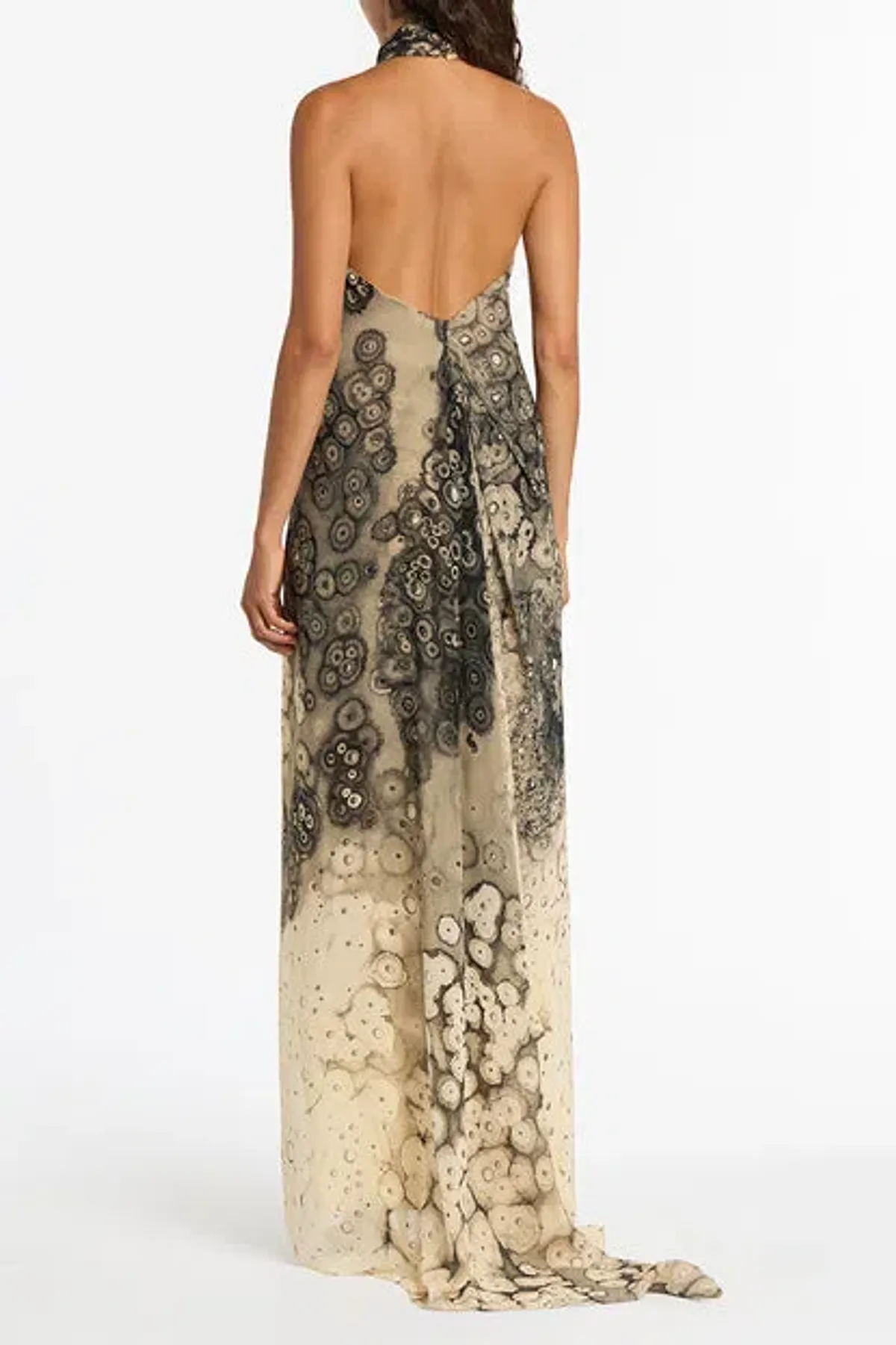 Carla Zampatti Lindy Lee Dress Multi Size 12 - Image 3