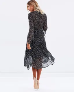 Bec & Bridge Stargazer Midi Dress Black Size 10 for rent on The Volte - image 3