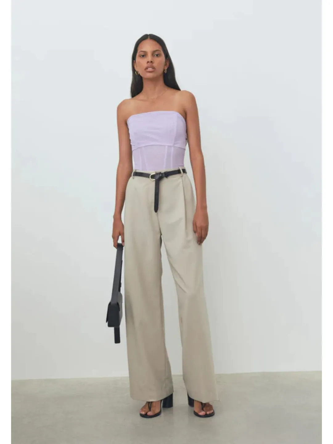 Viktoria & Woods Rome Bustier Lilac Size 3 / AU 12 for rent on The Volte - main image