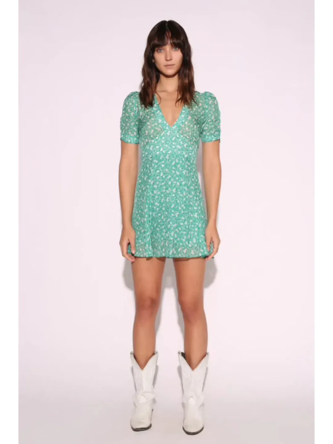 Realisation Par Ozzie Dress Poison Ivy Green Size M / AU 10 for rent on The Volte - main image