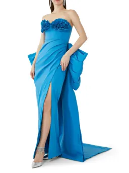Rachel Gilbert Romy Gown in Blue Size 0 / AU 6 for rent on The Volte - image 1