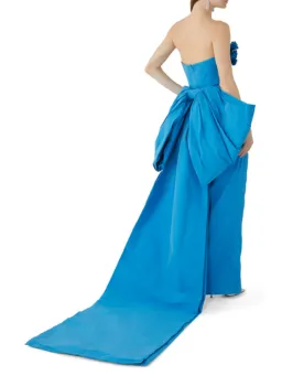 Rachel Gilbert Romy Gown in Blue Size 0 / AU 6 for rent on The Volte - image 2