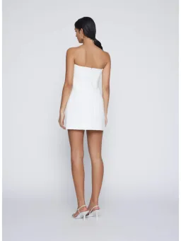 Anna Quan Boucle Paris Mini Dress in White Size AU 10 for rent on The Volte - image 3