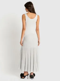 Sass & Bide Sun Energy Knit Dress Silver Size 8 for rent on The Volte - image 3