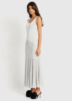 Sass & Bide Sun Energy Knit Dress Silver Size 8 for rent on The Volte - image 2