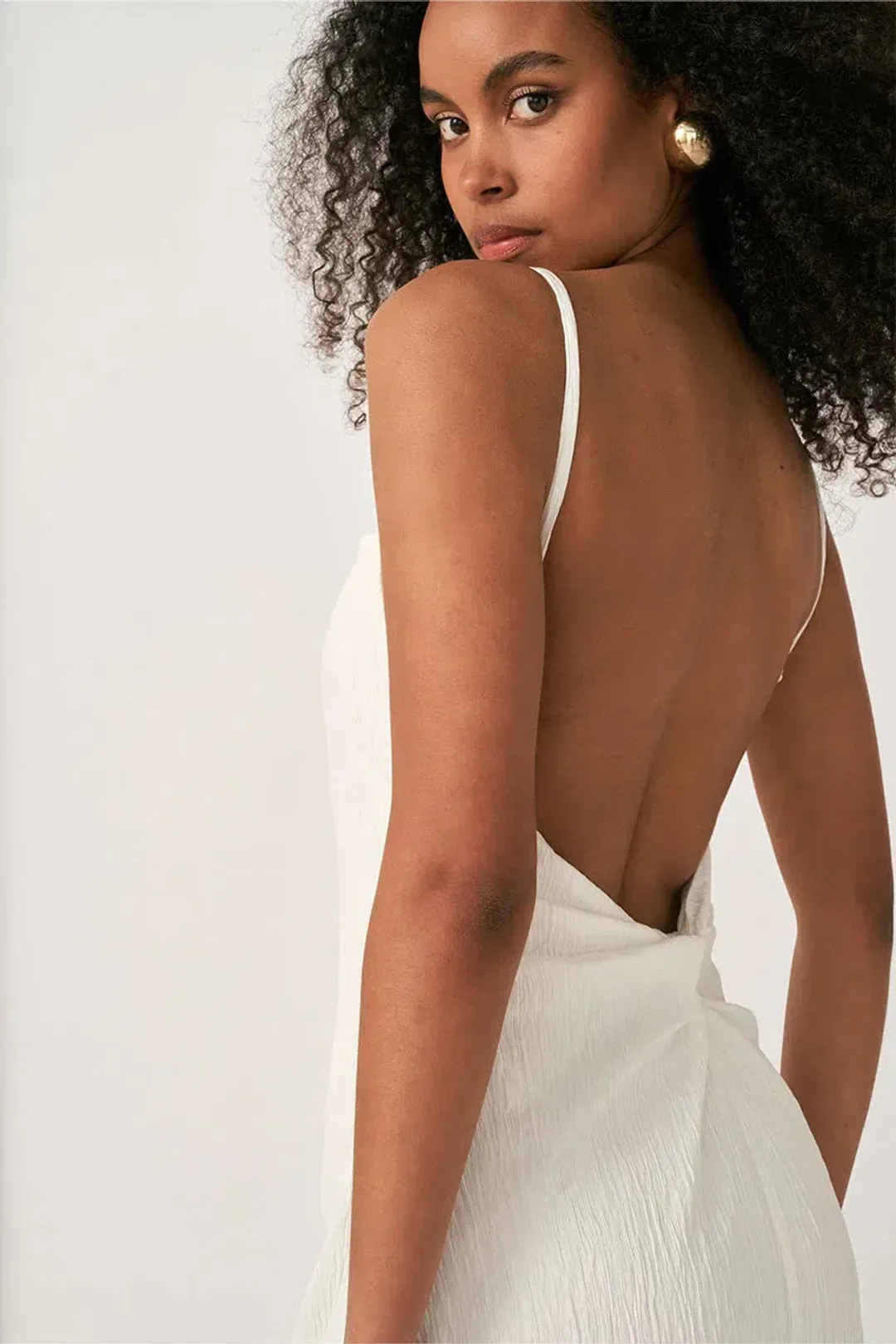 Sovere Georgia Maxi Dress White Size 8 for rent on The Volte - main image