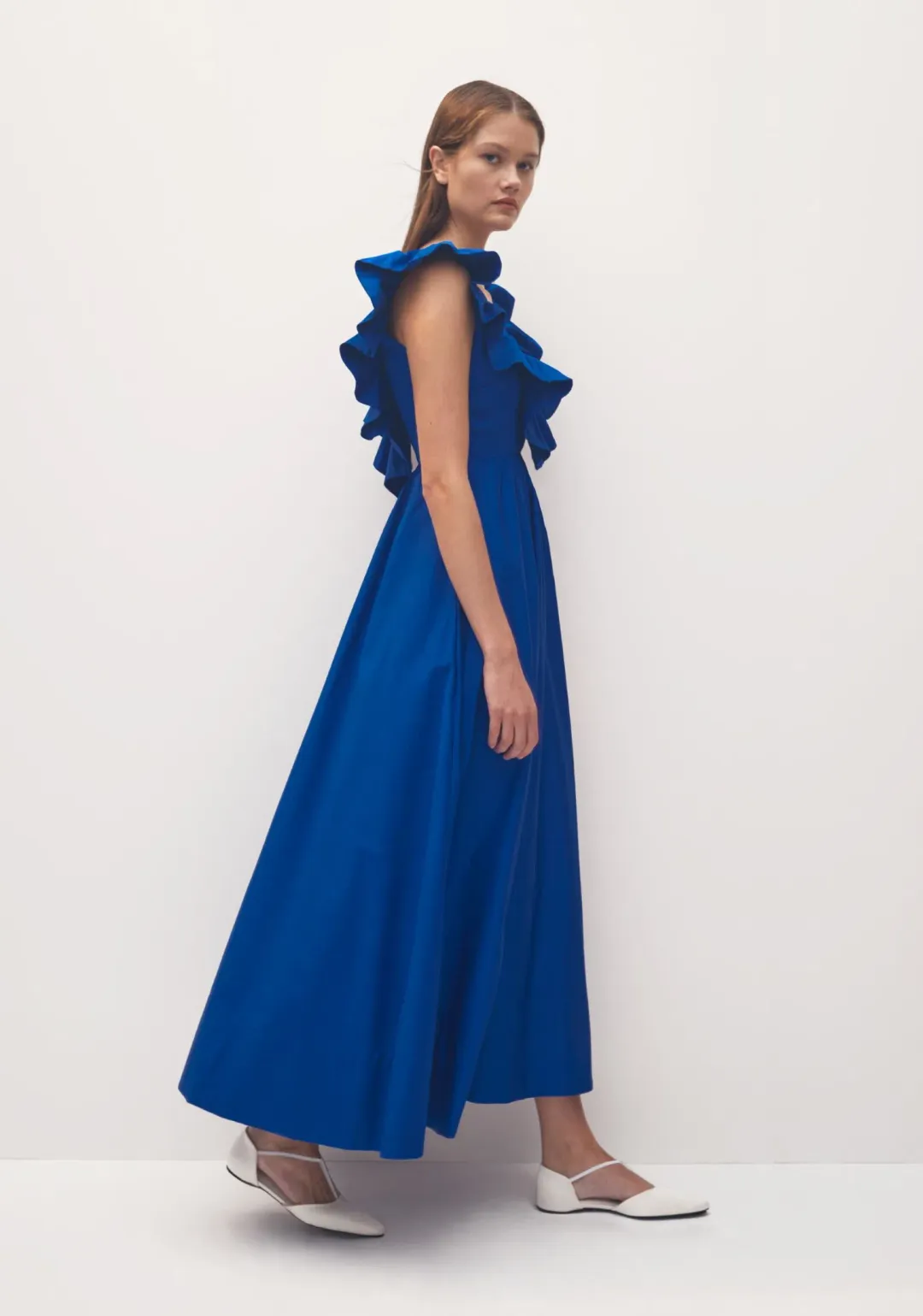 Morrison Zeta Maxi Dress Cobalt Blue Size 4/AU 14 for rent on The Volte - main image