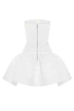 Alex Perry Sophie Stripe Jacquard Dress Size 10 for rent on The Volte - image 5