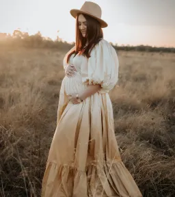 Rooh Collective Birthday Gown in Sun Ombre Size 10 for rent on The Volte - image 7