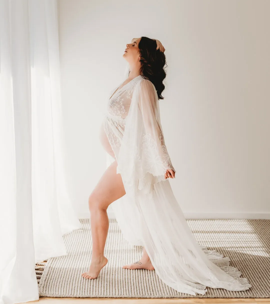 We Are Reclamation Bloom Where You Are Gown White One Size for rent on The Volte - main image