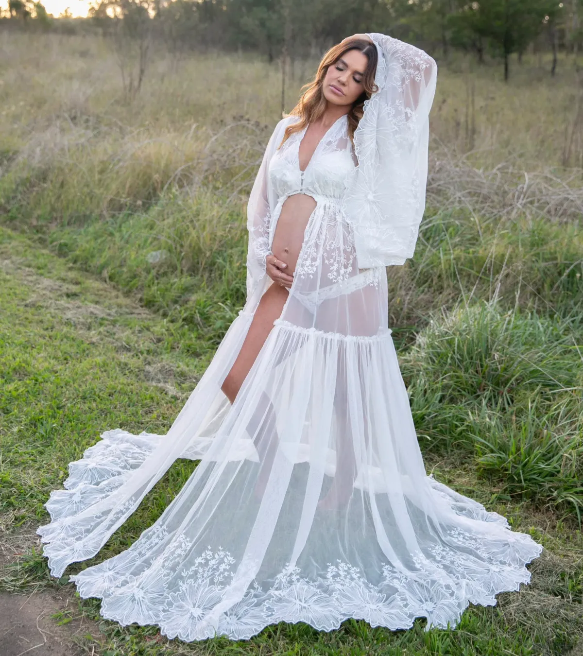 We Are Reclamation Bloom Where You Are Gown White One Size - Image 1