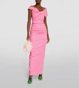 Rachel Gilbert Dahli Gown Pink Size 2/AU 10 for rent on The Volte - image 1
