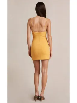 Bec & Bridge Cammi Mini Dress Orange Size AU 8 for rent on The Volte - image 2