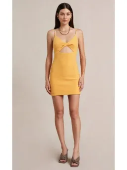 Bec & Bridge Cammi Mini Dress Orange Size AU 8 for rent on The Volte - image 1