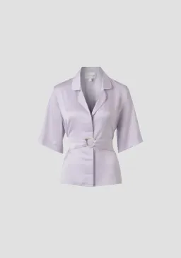 Viktoria and Woods Odyssey Shirt w/ Belt Lavender Size 00 / AU 4 for rent on The Volte - image 4