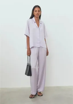 Viktoria and Woods Odyssey Shirt w/ Belt Lavender Size 00 / AU 4 for rent on The Volte - image 1