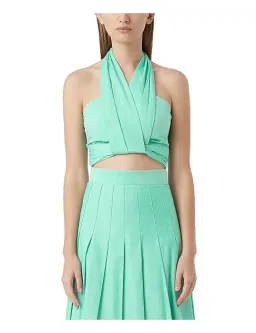 Camilla & Marc Solene Top and Skirt Set in Jade Green Size 10 for rent on The Volte - image 5