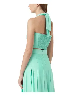 Camilla & Marc Solene Top and Skirt Set in Jade Green Size 10 for rent on The Volte - image 4