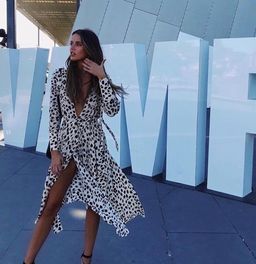 Manning Cartell Cheetah Dress for rent on The Volte - image 1