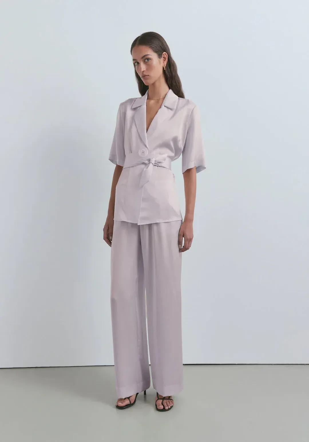 Viktoria and Woods Pilot Pants in Lavender Size 1 / AU 8 for rent on The Volte - main image