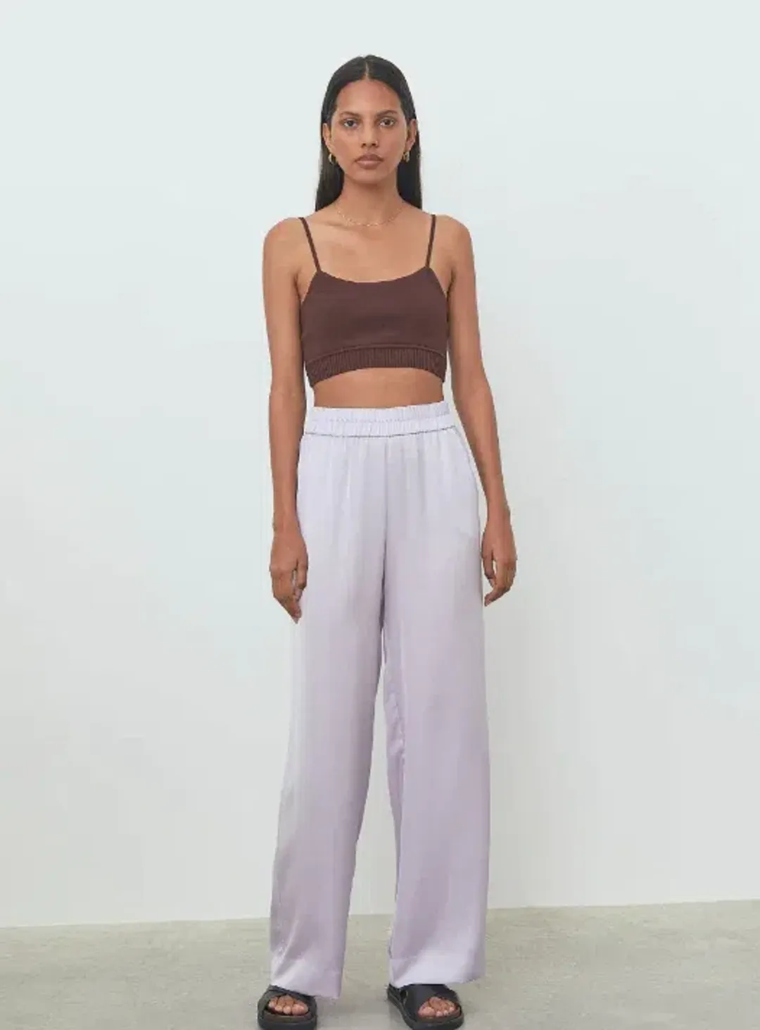Viktoria and Woods Pilot Pants in Lavender Size 1 / AU 8 for rent on The Volte - main image