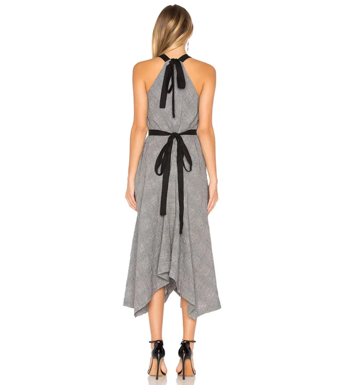 KITX Peace Dress In Grey/black Size 8 - Image 2