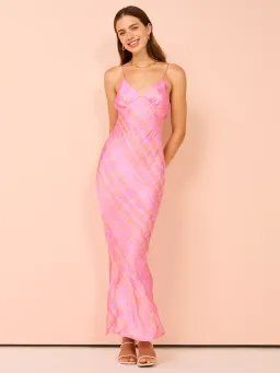 Suboo Leyla Slip Dress In Print Size S/Au 8 for rent on The Volte - image 1