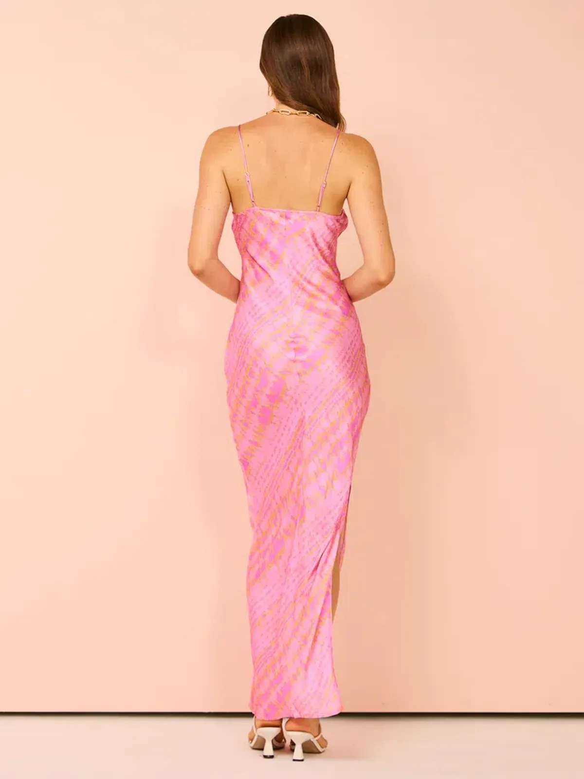 Suboo Leyla Slip Dress In Print Size S/Au 8 - Image 2