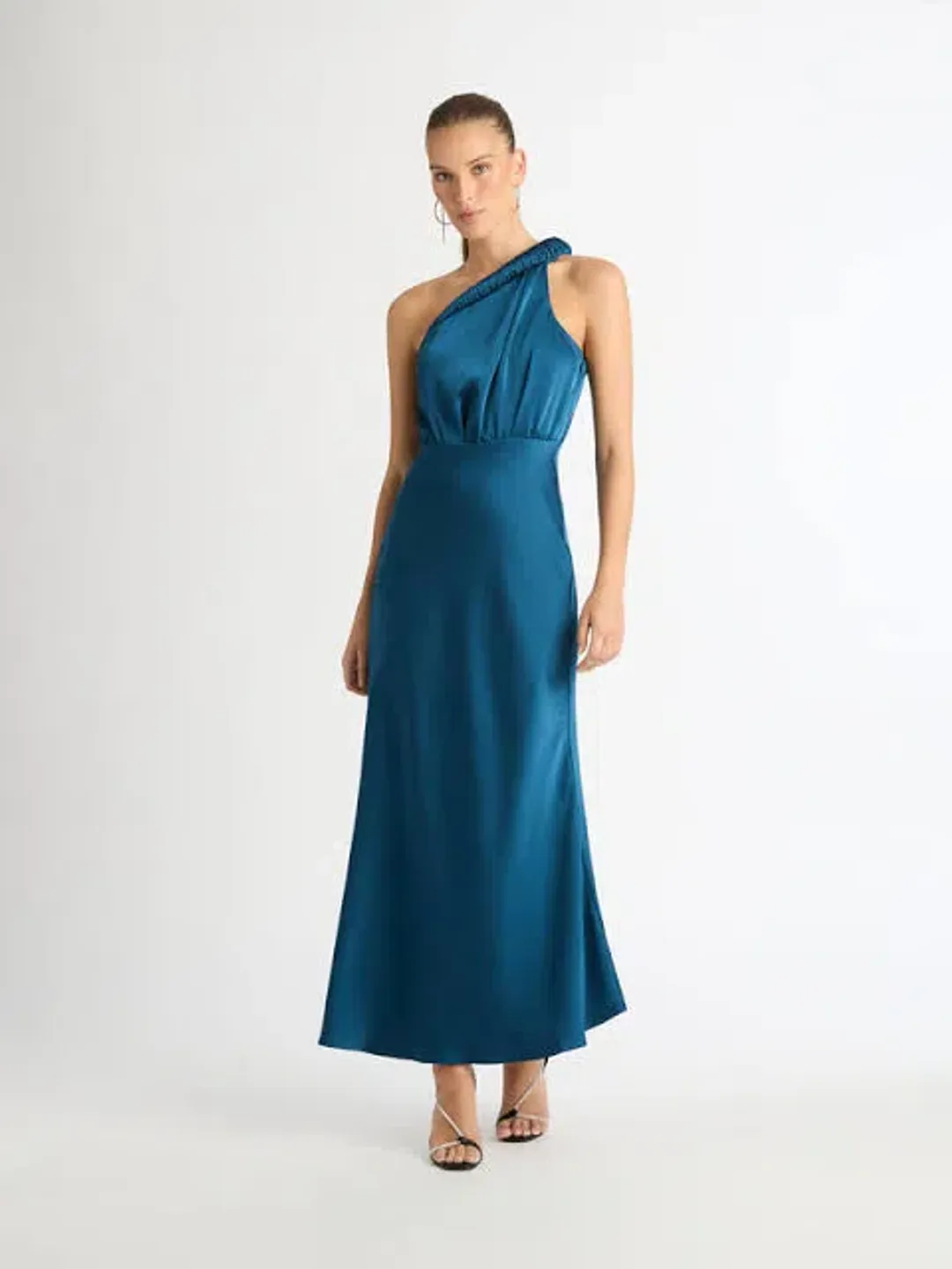 Sheike Naomi Maxi Dress in Blue Size 16 for rent on The Volte - main image