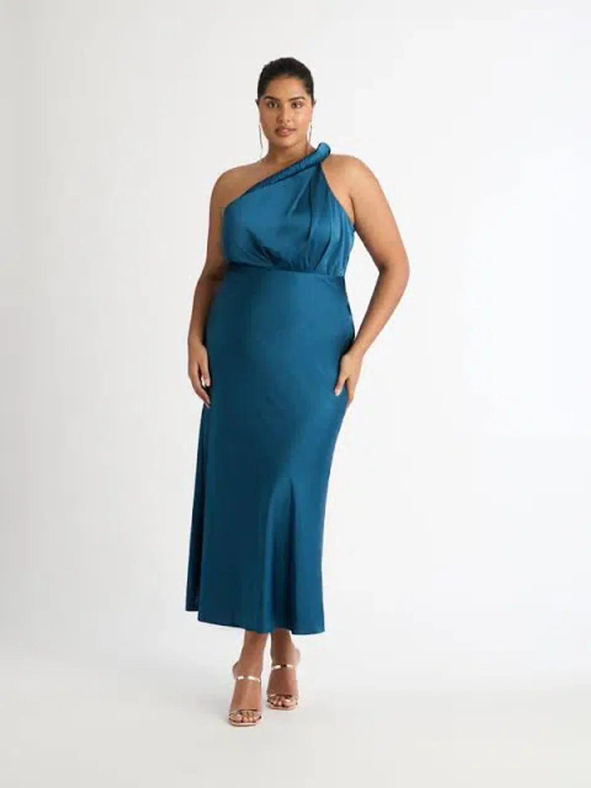 Sheike Naomi Maxi Dress in Blue Size 16 - Image 3
