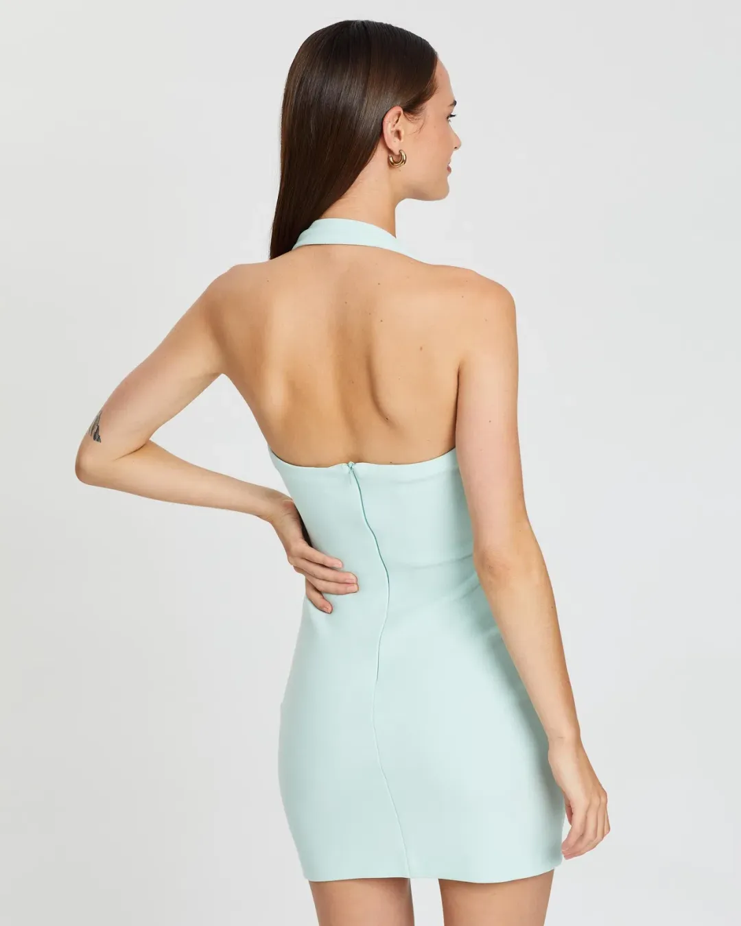 Bec & Bridge Ariel Mini Dress Mint Green Size 8 for rent on The Volte - main image