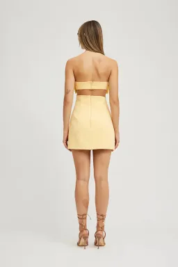 Tojha Lia Dress Lemon Size 8 for rent on The Volte - image 5