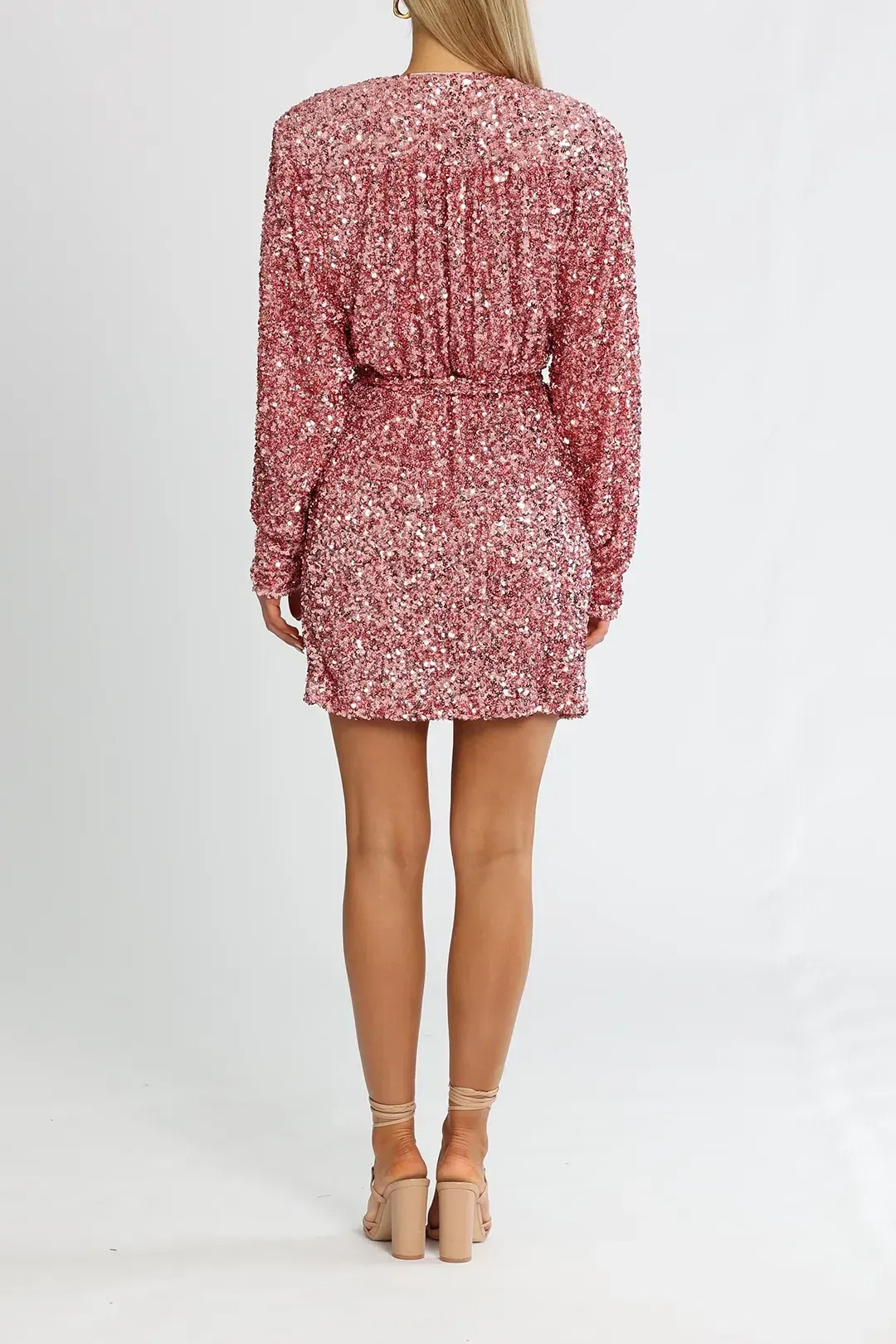 Rotate By Birger Christensen Samantha Rapture Rose Dress Print Size 16 for rent on The Volte - main image