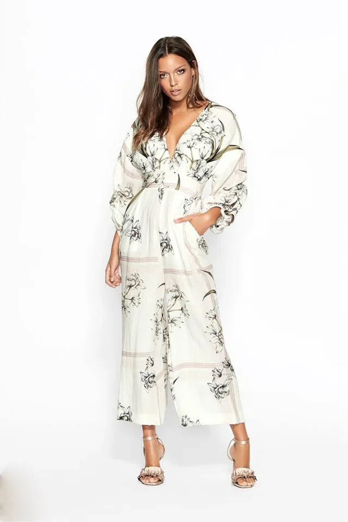 Sheike Bellisima Jumpsuit Floral Size 10 - Image 1