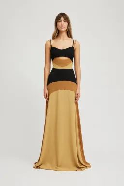 Tojha Ramona Maxi Dress Multi Size 10 for rent on The Volte - image 1