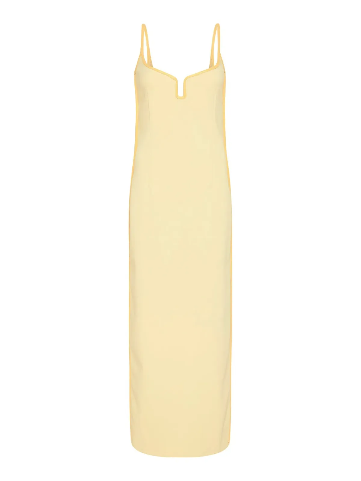 Paris Georgia Marlo Midi Dress Yellow Size S/ AU 8 - Image 3