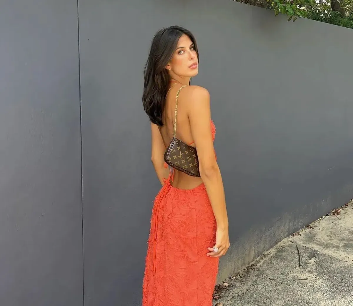 Arcina Ori Kara Dress Burnt Orange Size Small / AU 8 - Image 7