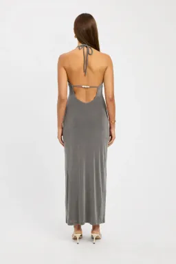 Kookai Selena Midi Dress Sicilian Green Size 8 for rent on The Volte - image 3