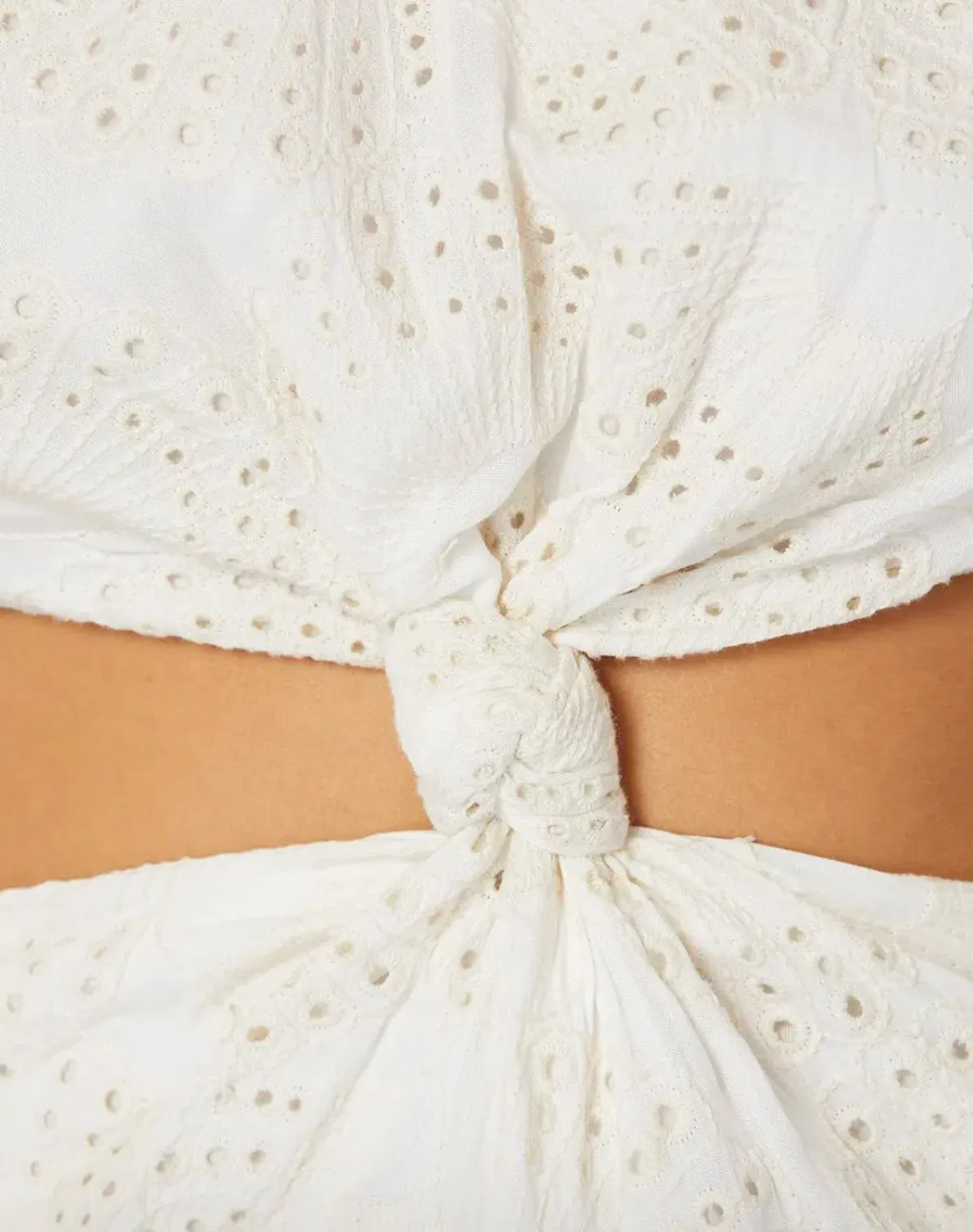 Winona Gazelle Knot Dress Neutral Size XXS / AU 4 - Image 5