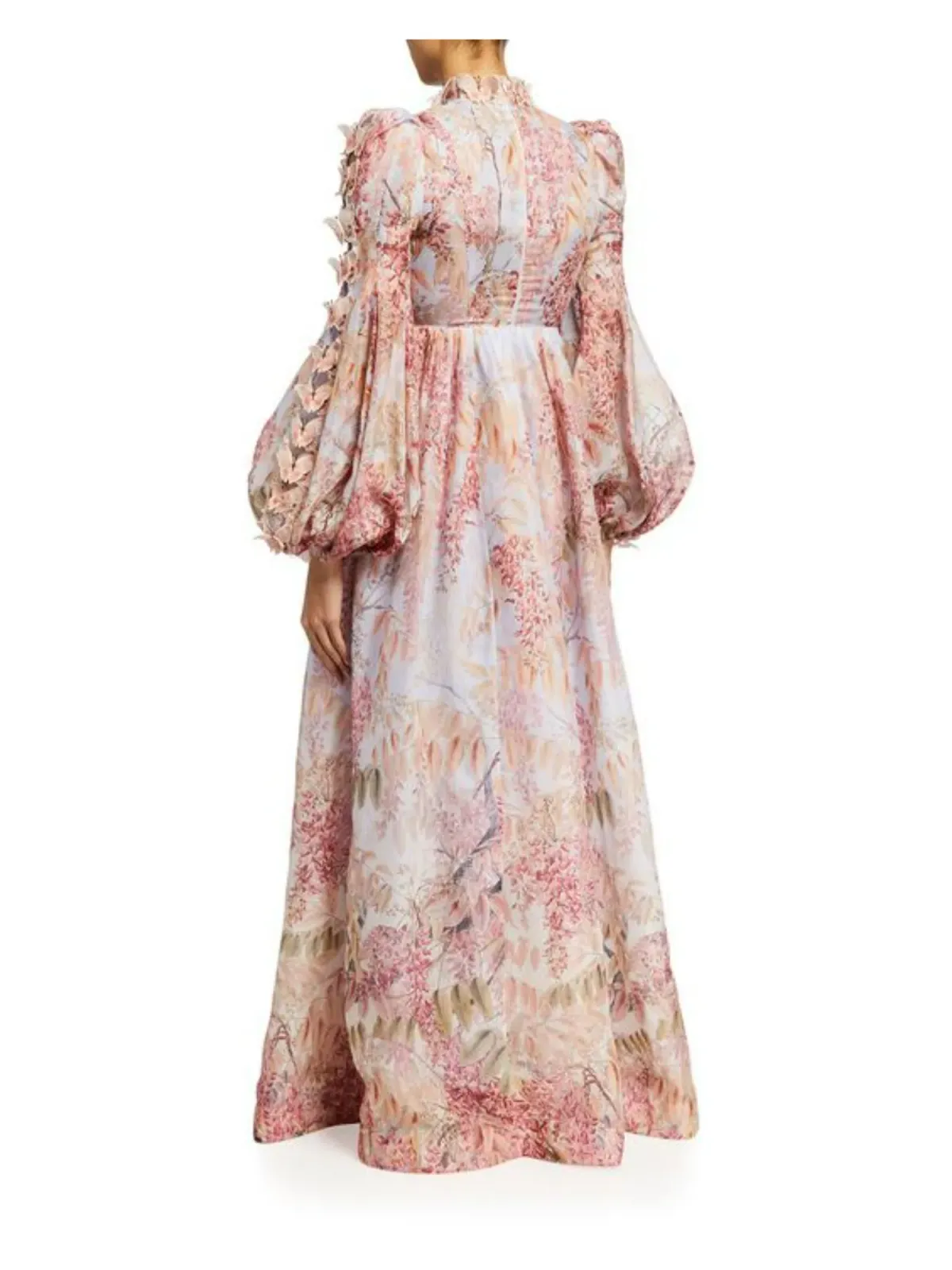 Zimmermann Botanica Butterfly Gown Floral Blush Size 1 / AU 10 - Image 2
